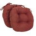 Latitude Run® Tangerine Dream Outdoor Seat Cushion Polyester in Red | 3.5 H x 16 W x 16 D in | Wayfair 1D66F7DB893E4BF98D9A3DD6D805FA60