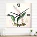 Designart 'Vintage London Plants V' Traditional Large Wall Clock