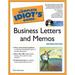 Pre-Owned Complete Idiot s Guide to Business Letters and Memos 9781592574247