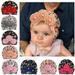 Newborn Baby Cotton Floral Turban Hat Infants Head Wrap Beanie Cap Hospital Nursery Hat