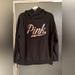 Pink Victoria's Secret Jackets & Coats | Black & Rose Gold Classic Oversized Hoodie | Color: Black | Size: S