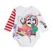 Burberry One Pieces | Burberry Baby Graphic Print Onesie/Bodysuit | Color: White | Size: 6mb