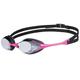 Arena Herren Cobra Swipe Mirror Schwimmbrillen, Silver-Pink, One Size