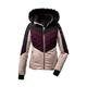 killtec Damen Steppjacke/Skijacke mit abzippbarer Kapuze und Schneefang KSW 250 WMN SKI QLTD JCKT, dunkelanthra, 48, 37577-000