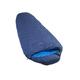 LOWLAND OUTDOOR Unisex-Adult 5 KIBO daunen Schlafsack, Navy Blue/Blue, 225 x 80 cm (Länge inkl. Haube)