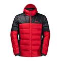 Jack Wolfskin Nebelhorn Outdoor Fleecejacken für Herren Adrenaline Red XL