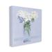 Stupell Industries Lovely Flower Blossom Bouquet Pale Purple Accent - Wrapped Canvas Painting on Canvas in Blue/Green/White | Wayfair