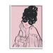 Stupell Industries Flawless Text Bold Glam Fashion Woman - Floater Frame Graphic Art on Canvas in Pink | 20 H x 16 W x 1.5 D in | Wayfair