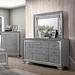 Ophelia & Co. Pabon 10 Drawer 66" W Solid Wood Dresser Wood in Brown/Gray | 41 H x 66 W x 17.5 D in | Wayfair F38DD68EF6894081AB7A4102D828E3F6