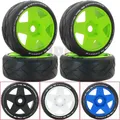 4 pièces 1/8 Rc télécommande course à plat rallye voiture électrique 113mm pneus pour Trax X3gt Km