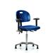 Inbox Zero Polyurethane Ergonomic Task Chair Aluminum in Gray | 30.5 H x 24 W x 25 D in | Wayfair 12E383F328A043598259DF2D48A551C2