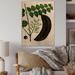 August Grove® Vintage Plant Life IX - Unframed Painting on Wood in Black/Brown/Green | 12 H x 8 W x 1 D in | Wayfair