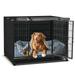 NEH Dog Crate Cover Waterproof Crate Cover Outdoor Indoor Small Dog Crate Cover Universal Fit Wire Crate Cover Breathable Privacy Kennel Cover - Fits Pet Crates 30 L x 19 W x 21 H