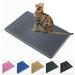 2-Layer Cat Litter Mat Litter Trapper Grey Traps Litter from Box Soft on Kitty Cat Paws Honeycomb Double-Layer Helps to Waste Less Litter on Floors Size 21 X 14