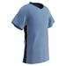 CHAMPRO Header Lightweight Soccer Jersey Youth X-Large Light Blue Navy Highlights White Trim