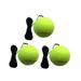 New Trainer String Indoor Practice Tennis Training Ball Rebound Elastic Rope 3 PCS