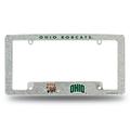 Rico Industries Ohio College 12 x 6 Chrome All Over Automotive Bling License Plate Frame Design for Car/Truck/SUV