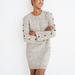 Madewell Dresses | Madewell Sweater Dress Xl | Color: Gray/White | Size: Xl