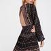 Free People Dresses | Free People Coryn Open Back Mini Dress Size 2 | Color: Black | Size: 2