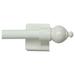 Kenney KN40344 Petite Cafe Magnetic Curtain Rod White 16 - 28 Each