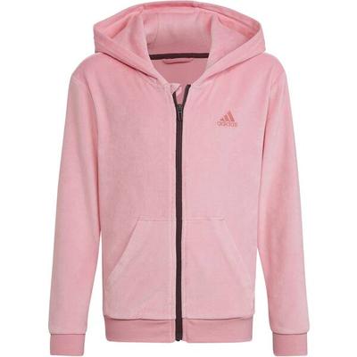 ADIDAS Kinder Kapuzensweat G LOUNGE FZ HD, Größe 170 in Pink