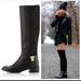 Michael Kors Shoes | Michael Kors Tall Black Leather Boots | Color: Black | Size: 7.5