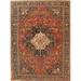 Pasargad Home 026705 Antique Denver Rust Lamb s Wool Area Rug-10 ft.11 in. X 14 ft. 9 in.