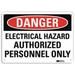 Lyle Danger Sign 10 inx14 in Aluminum U3-1407-NA_14x10