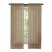 1 Panel Sheer Curtains 39 Inches Width x 79 Inches Length Rod Pocket Sheer Voile Window Curtain Panels for Kitchen Living Room Bedroom