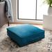 SAFAVIEH Dulcie Solid Floor Pillow 20 x 20 Dark Green