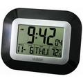 Digital Atomic Wall Clock With Indoor Temperature Atomic Time & Date Each