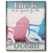 All I Need is the Ocean Gallery-Wrapped Canvas Wall Art 16x20