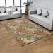 Rugsotic Carpets Hand Tufted Floral Wool Floor Area Rug For Living Room Bedroom Cream 8 x10