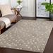 Mark&Day Wool Area Rugs 7x9 Le Havre Cottage Light Gray Area Rug (7 6 x 9 6 )