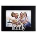 Malden International Designs Family Expressions Picture Frame 4x6 Black
