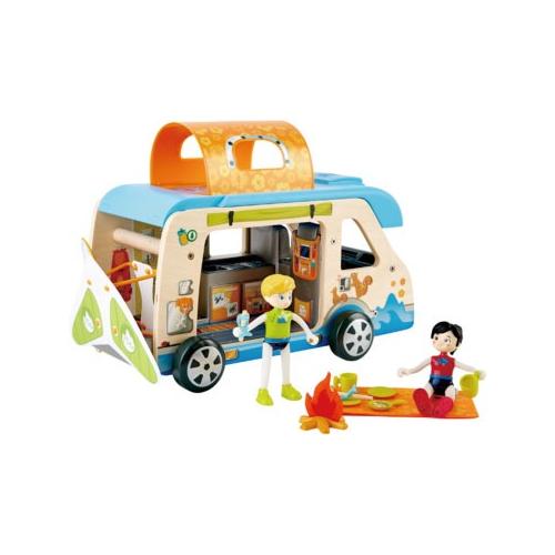 "Spielzeug-Bus HAPE ""Abenteuer-Van"" Spielzeugfahrzeuge bunt Kinder Spielzeugautos Spielzeugfahrzeuge"