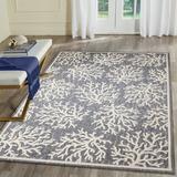 Liora Manne Cove Coral Indoor Outdoor Area Rug Blue