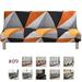 CJC Armless Futon Sofa Bed Cover Stretch Sofa Couch Slipcovers Without Armrests Printed Furniture Protector Cover 9 Colors