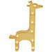 11.5 LED Lighted Yellow Giraffe Marquee Wall Sign