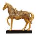Horse Figurine Trophy Car Figurines Decor Interior Victory Awards Cup Funny Tournament Ornament Bookshelf Sculptures