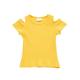 Babula Baby Girl Off-shoulder Shirt Toddler Short Sleeve Crop Tops