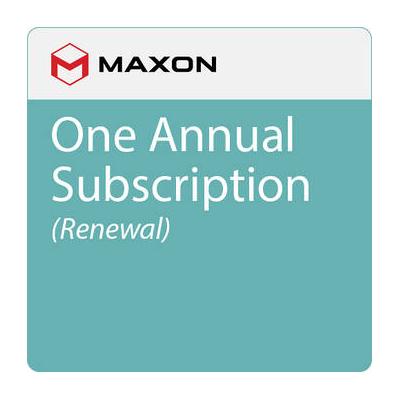 Maxon One Annual Renewal Subscription R-MXO-Y