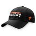 Men's Fanatics Branded Black Anaheim Ducks Authentic Pro Rink Adjustable Hat
