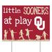 Oklahoma Sooners 24" x 18" Little Fans At Play Yard Sign
