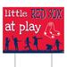 Boston Red Sox 24" x 18" Little Fans At Play Yard Sign