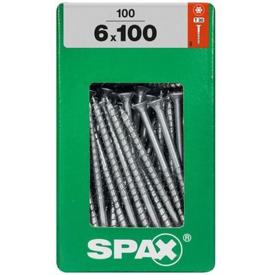 Universalschrauben 6.0 x 100 mm tx 30 - 100 Stk. Holzschrauben - Spax Image