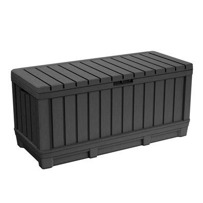 Dream House 90 Gallon Deck Box-Organization & Storage For Patio Furniture Outdoor Cushions, Throw Pillows, Garden Tools & Pool Toys | Wayfair