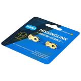 KMC Missing Link 12 Speed 2 Pairs Gold Reusable Bicycle Chain Missing Link - Golden