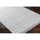 Gray 96 x 30 x 0.15 in Area Rug - Birch Lane™ Viewcrest Striped Flatweave Recycled P.E.T. Indoor/Outdoor Area Rug in Light Recycled P.E.T. | Wayfair