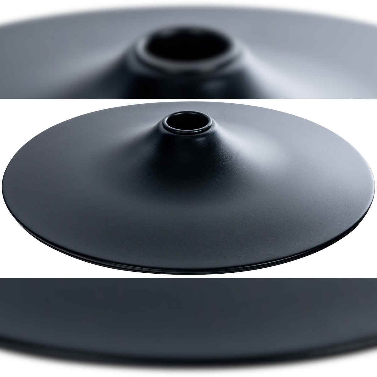 CLP Bodenteller Rund in 4 Größen schwarz/45 cm Image